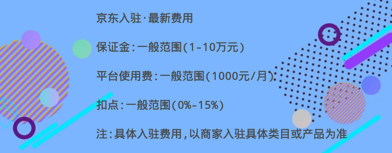 京东商城入驻费用是多少钱？与其他平台相比如何